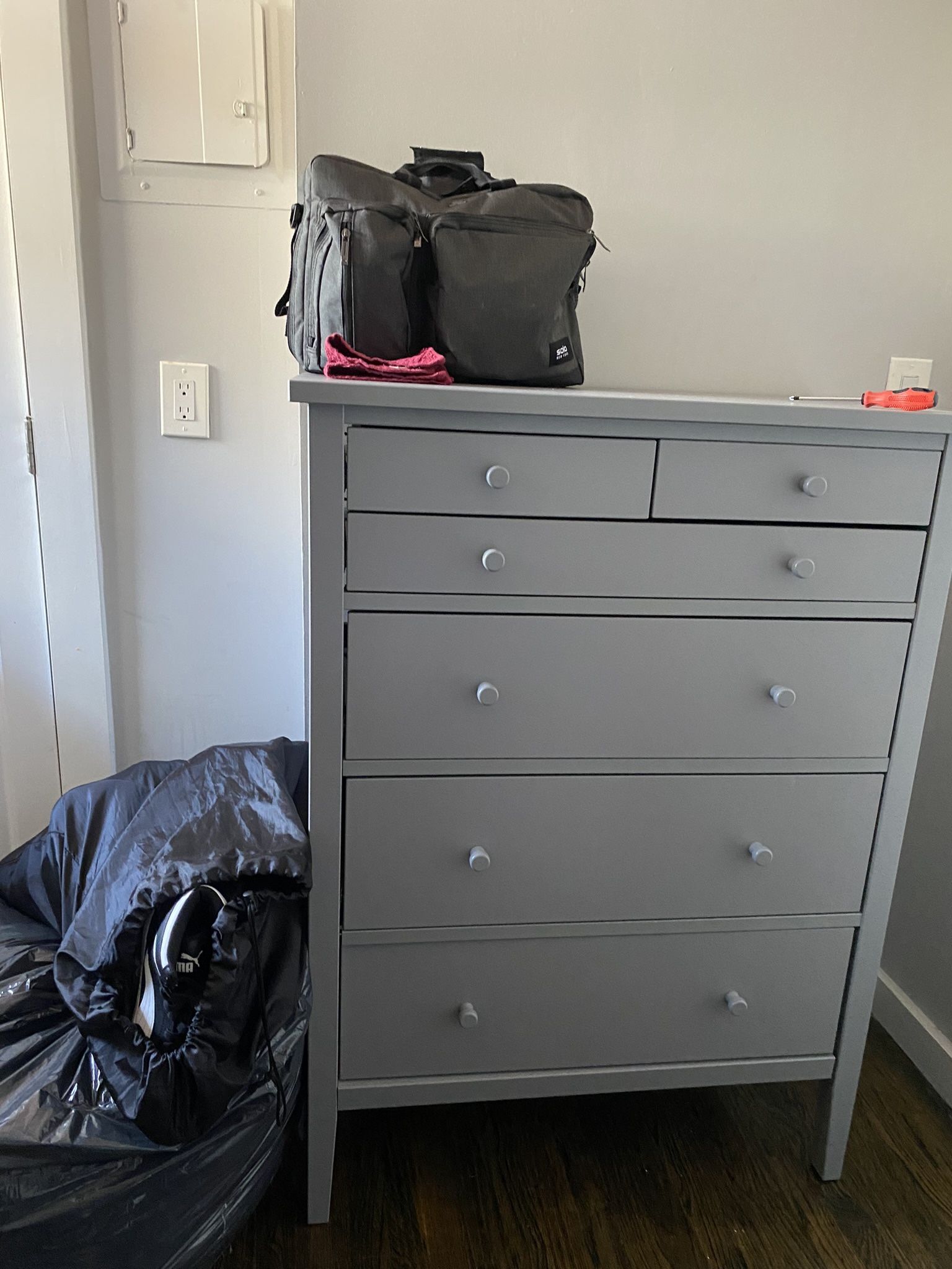 Dresser, Grey, IKEA