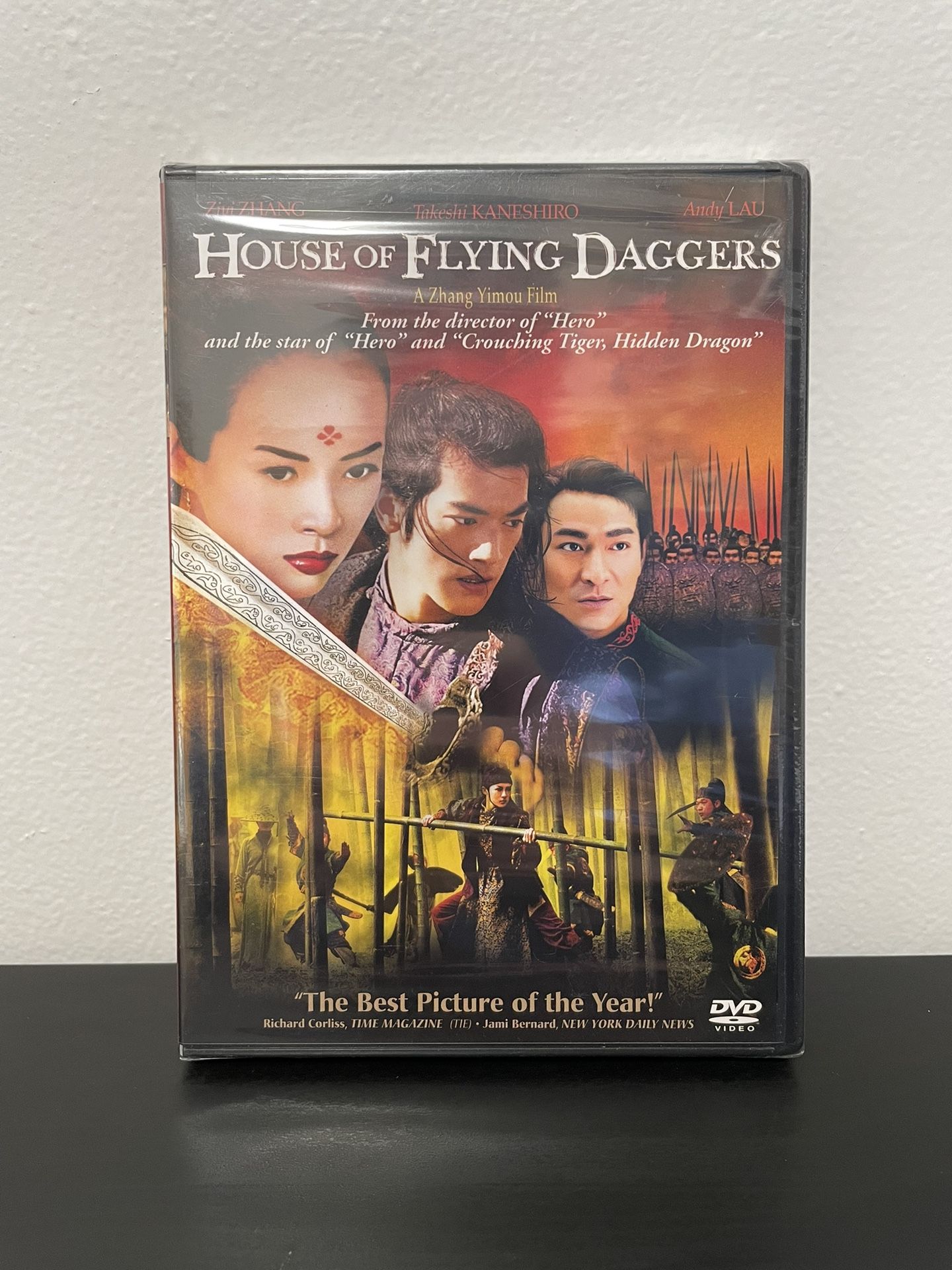 House Of Flying Daggers DVD Movie NEW SEALED Martial Arts Zhang Yimou 2005