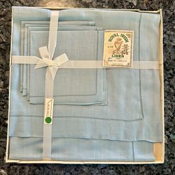 Royal Irish Linen Tablecloth & 4 Napkins