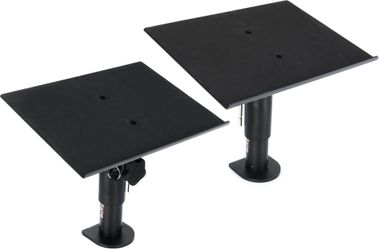 Two (2) Gator Frameworks Clamp-On Studio Monitor Stands