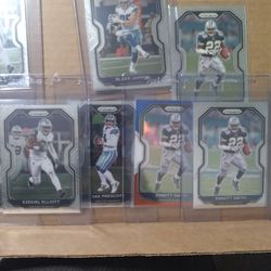 Dallas Cowboys 2020 Panini Prizm Dak Prescott Emmitt Smith Huge Lot (17)