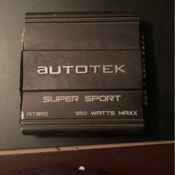 auto tel super sport 950 watts amp