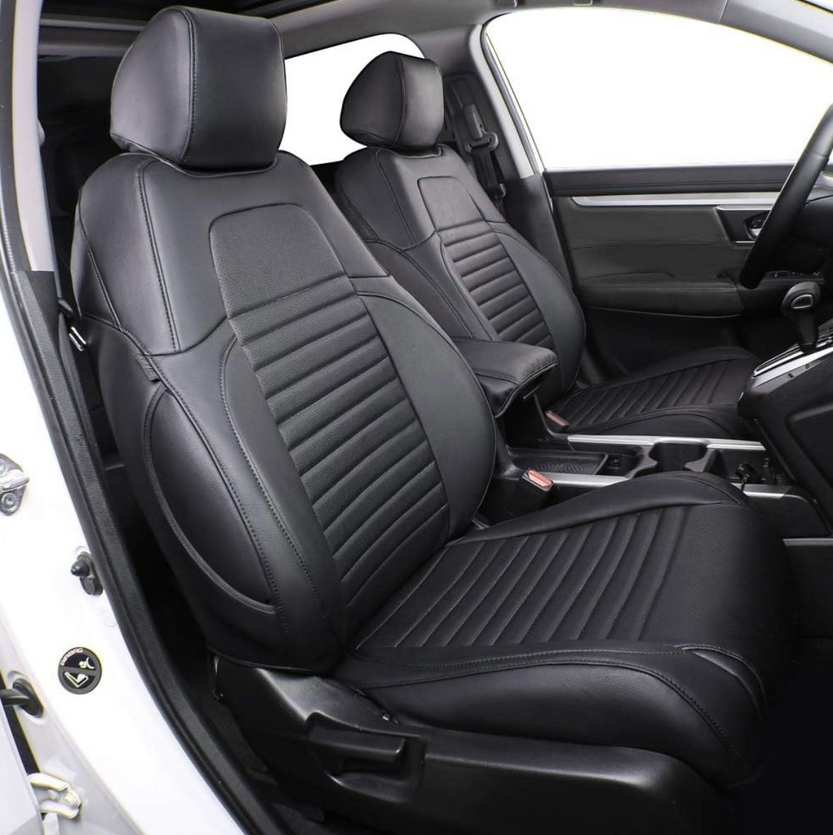 Honda Accord Seat Covers Black Set 2018–2022 (14-Piece, 40/60 Split)