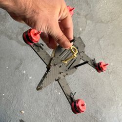 Drone Frame And 4 Motor Setup