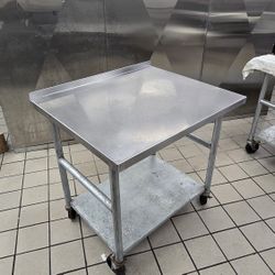 stainless steel work table