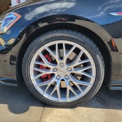 18" New Wheels & New Tires For VW GOLF R
