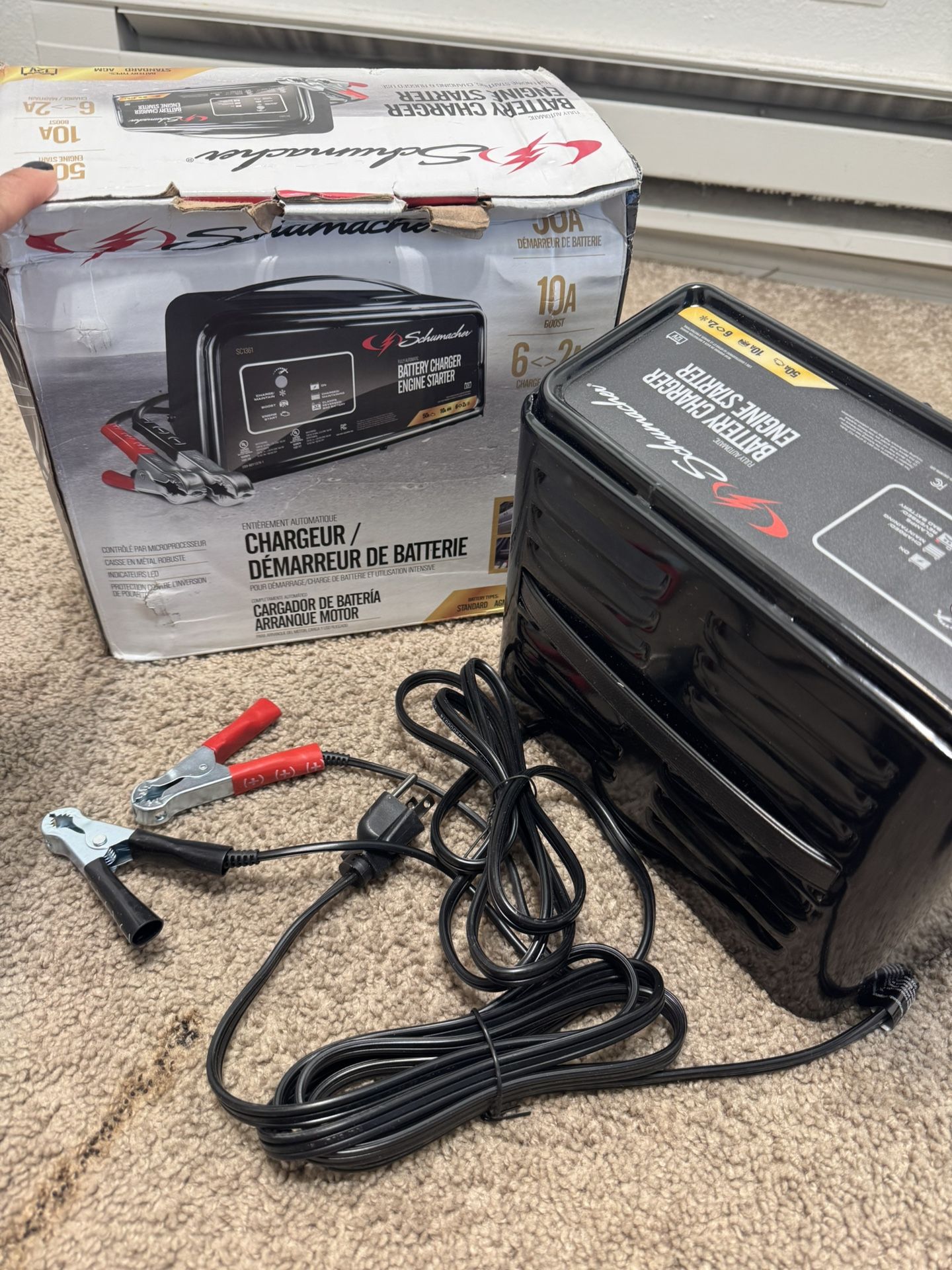 Battery Charger Engine Starter