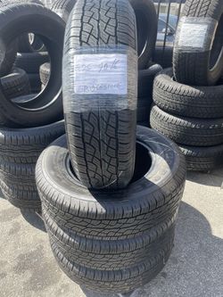 225/70/16 Bridgestone Set of four tires installed and balanced , Set De 4 Llantas Instaladas Y Balanceadas 