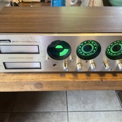 Vintage Panasonic Tuner, 8 Track