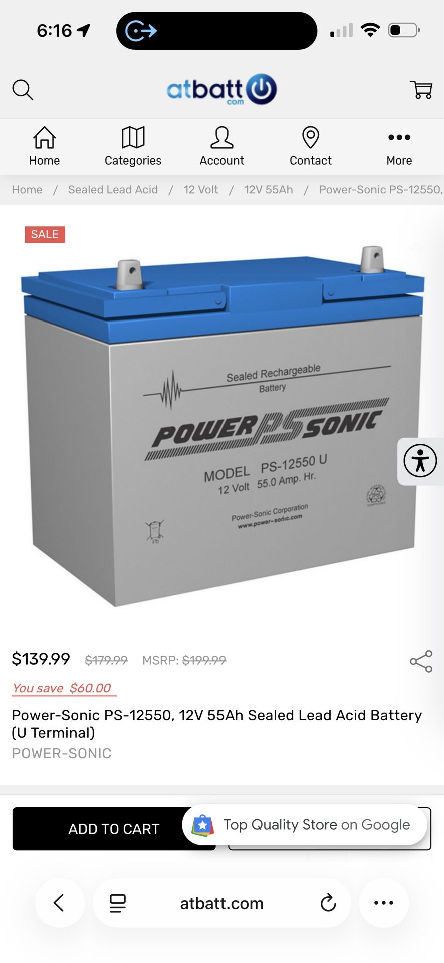 Batteries For Sale