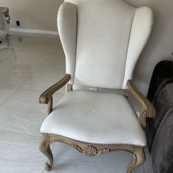 Two Side Chairs Wood Excellent  Condition 