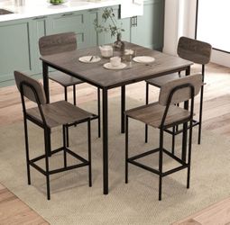 5 Piece Modern Dining Set