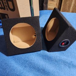 Pair Of 6.5 Speaker Boxes