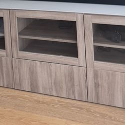 TV Stand With Glass Top