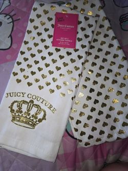 Juicy Couture kitchen towels