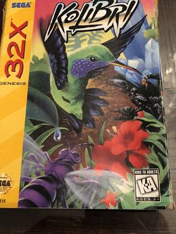 Kolibri Sega 32x Game And Box