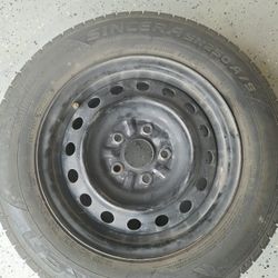 2.  205/65R15 tire including rim 