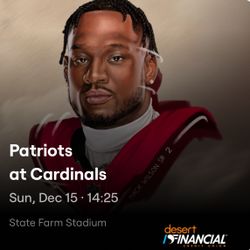 Cardnials vs Patriots 