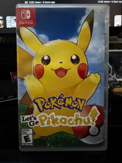 Pokemon lets go pikachu