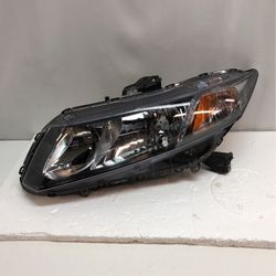 2013-2015 Honda Civic Left Headlight OEM 