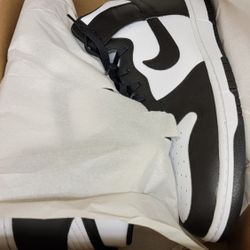 Nime Dunk Panda Hi Size 13