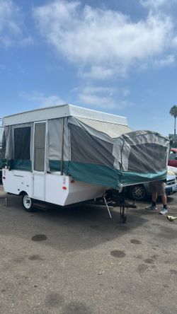 Dutchman pop-up tow behind trailer