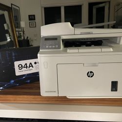 HP Laserjet Pro M148fdw All-in-One Wireless Monochrome Laser Printer / Fax / Mobile & Auto Two Sided Printing / Alexa Compatible + New  Toner 