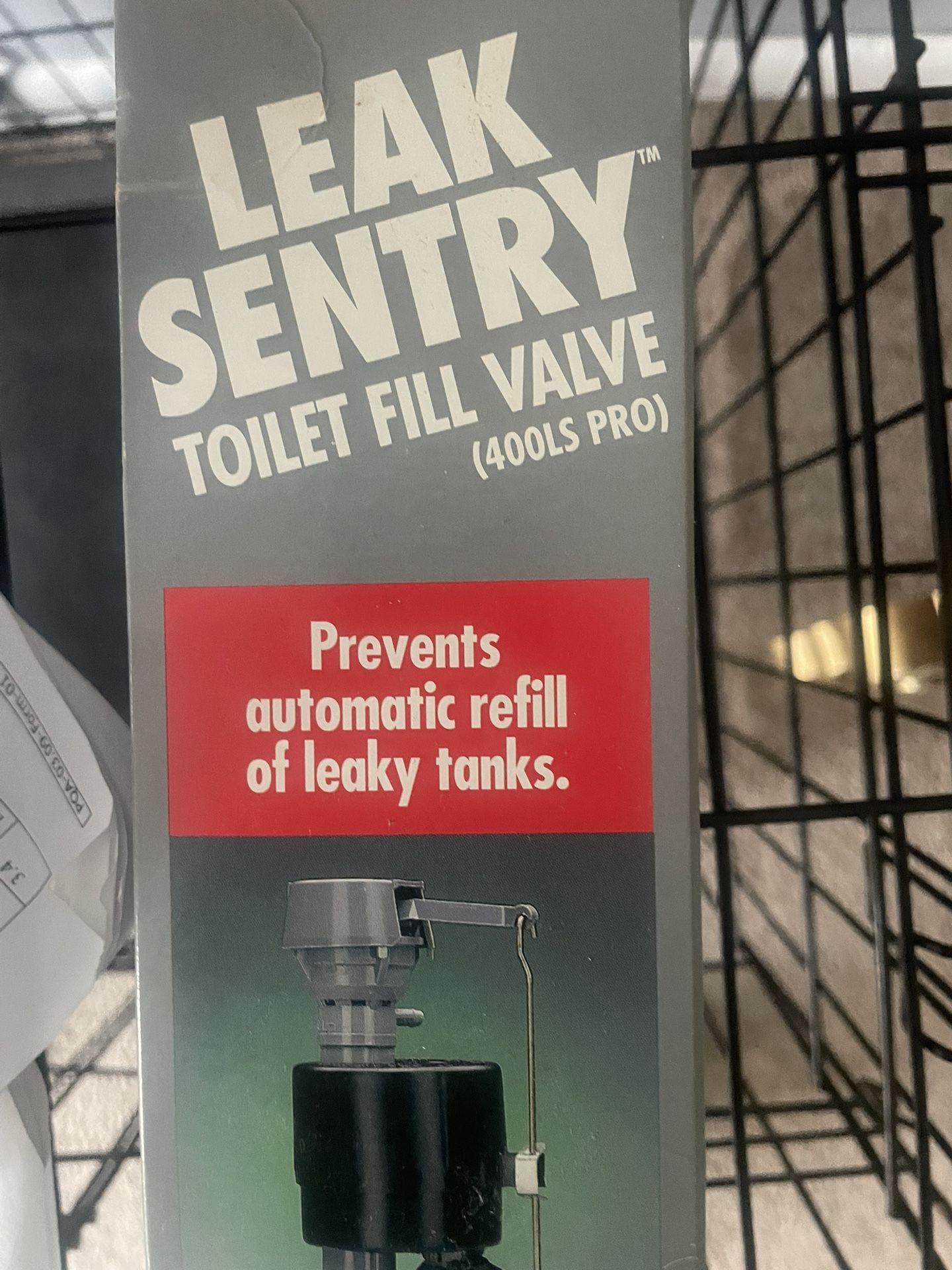 TOILET LEAK VALVE ( LEAK SENTRY) Brand New