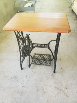 Antique Singer Sewing Table