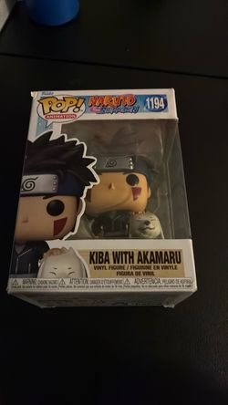 Funko pop Naruto kiba with akamaru