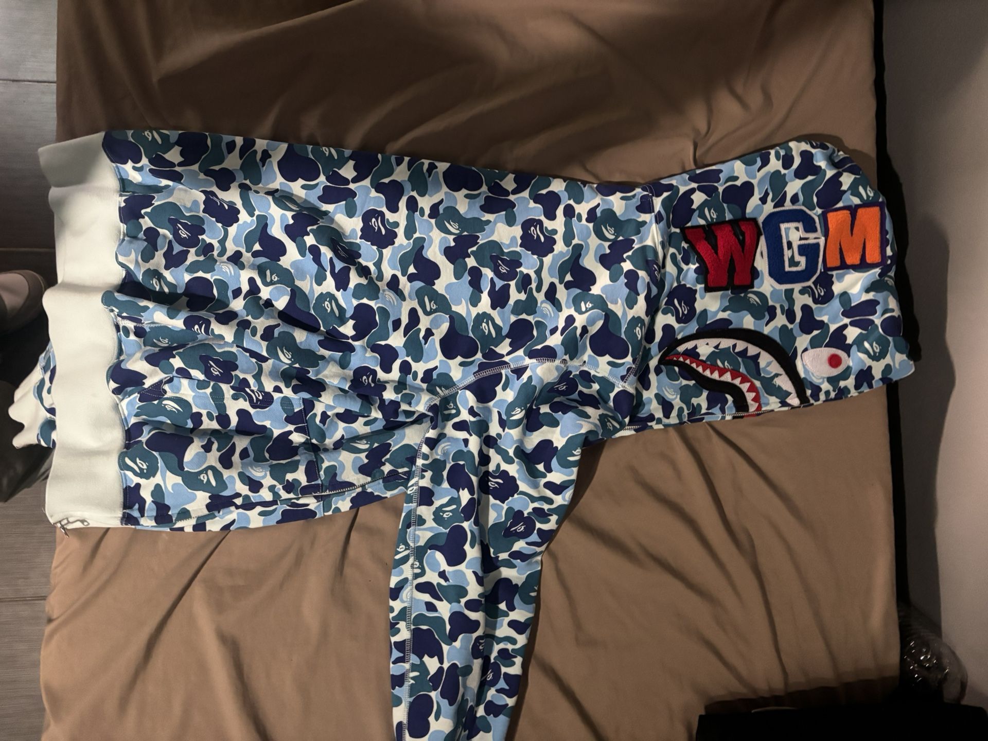 Blue Bape Hoodie