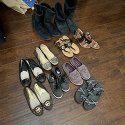 Uggs, Coach, Tommy Hilfiger, sketchers, Lis Claiborne Shoes