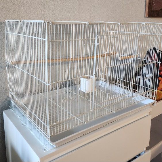White Bird Cage