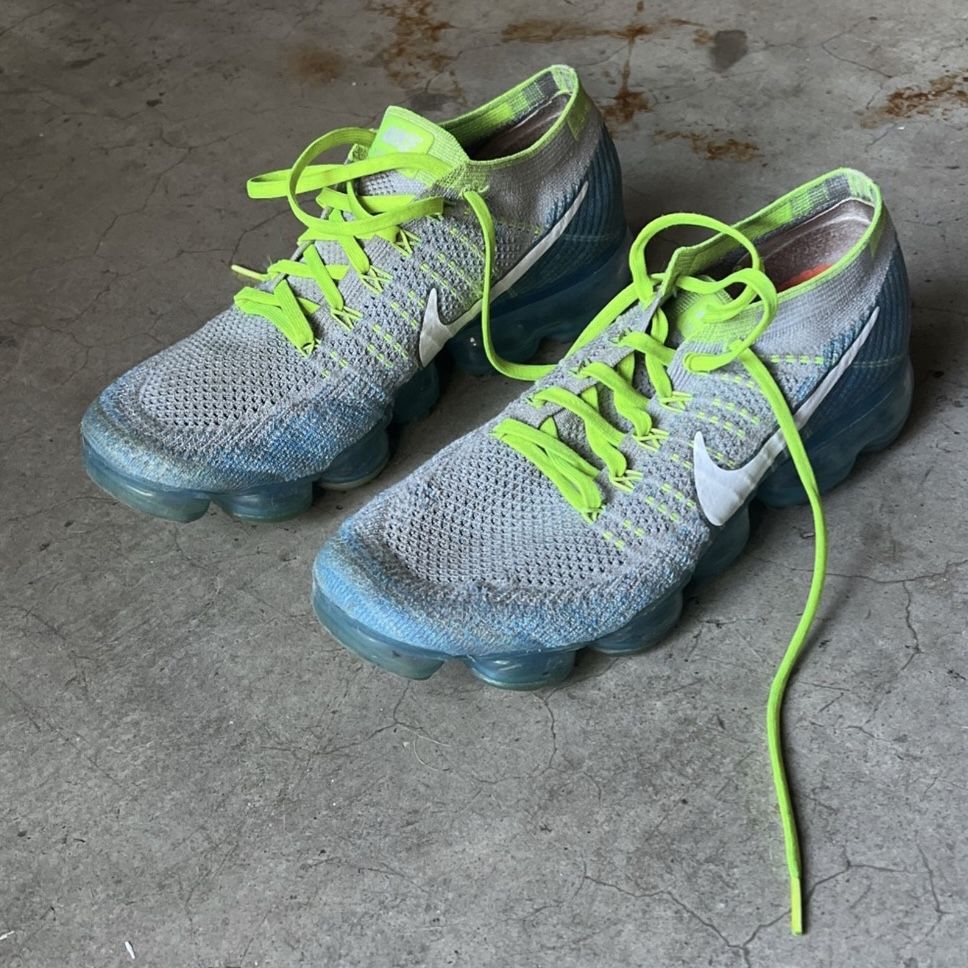 Nike Vapormax Flyknit “Sprite” - Size 9