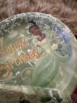 Princess Tiana Birthday Party decorations
