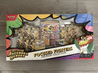 Pokemon Ascended Heroes Focused Fighters Premium Collection