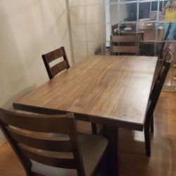 Beautiful Brown 5 PC  Dining Set