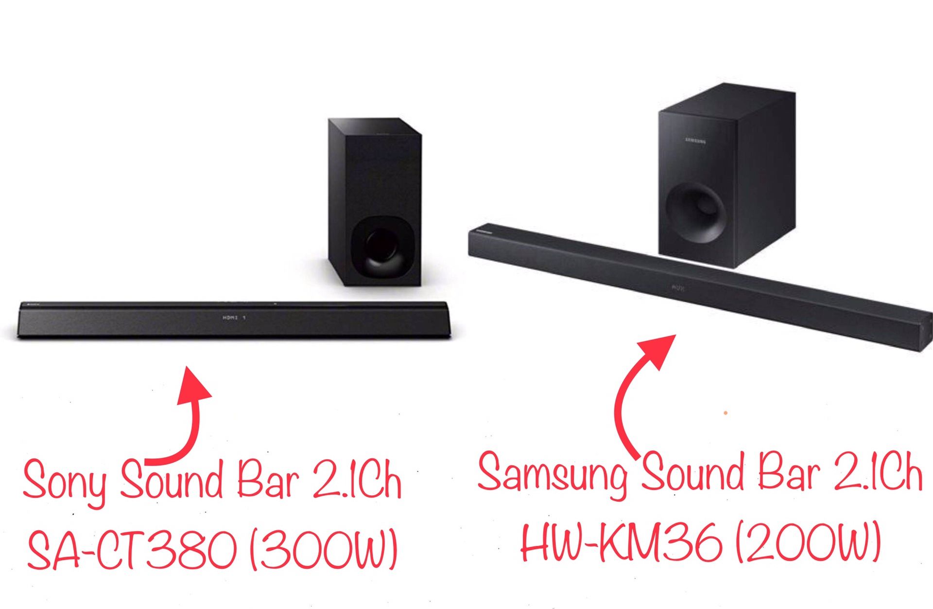 Sound Bars Audio Speakers Barras de Sonido Bocinas Parlantes LG Sony Samsung Vizio harman / kardon