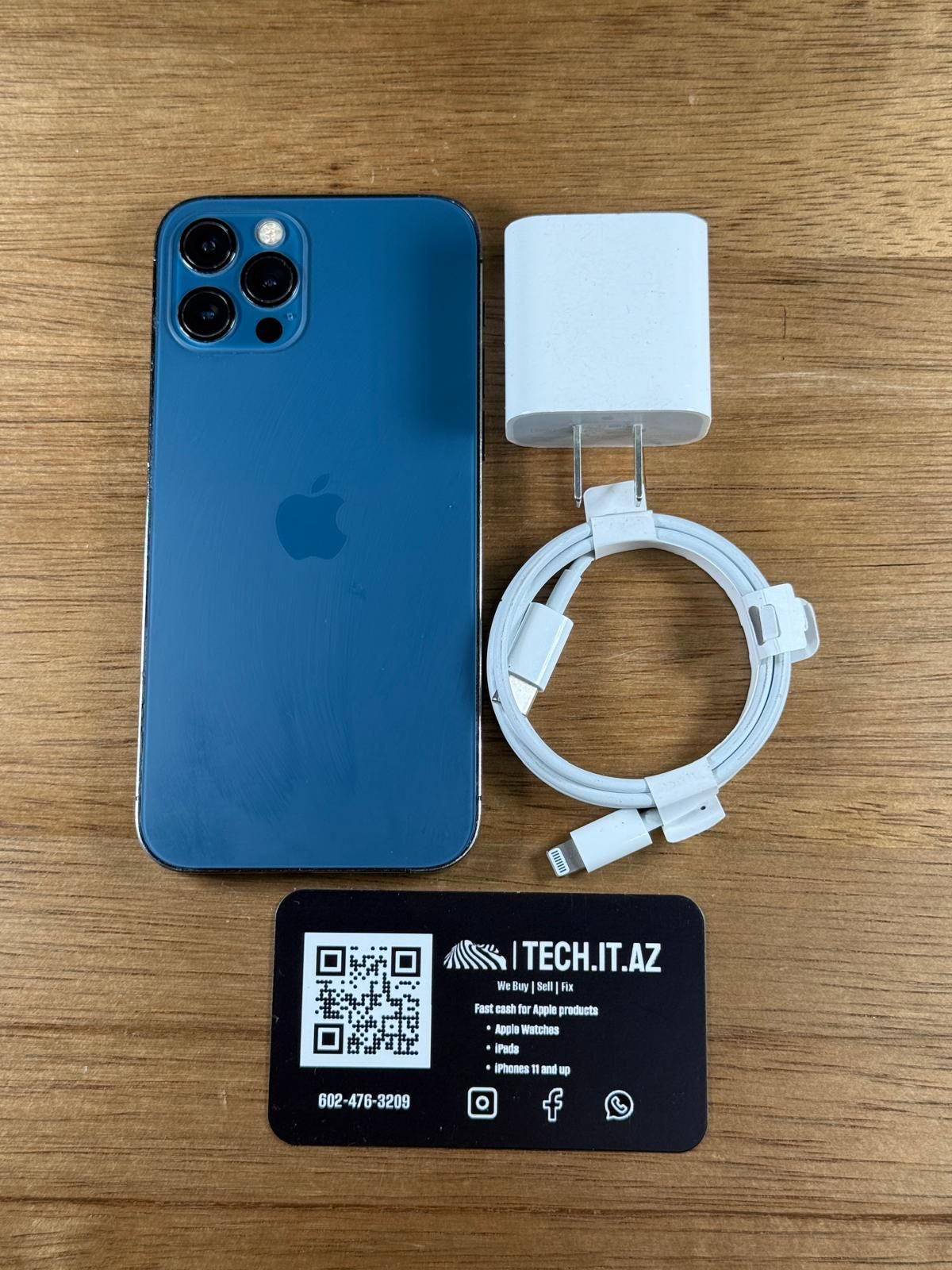 📱 iPhone 12 Pro 128GB Pacific Blue Unlocked (Any Carrier)
