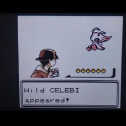 Pokemon Crystal Celebi Exclusive 