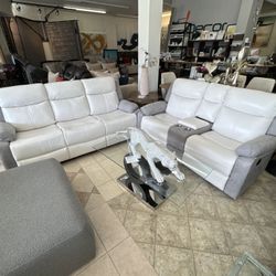 💥Manual Recliner Sofa And Loveseat💥 