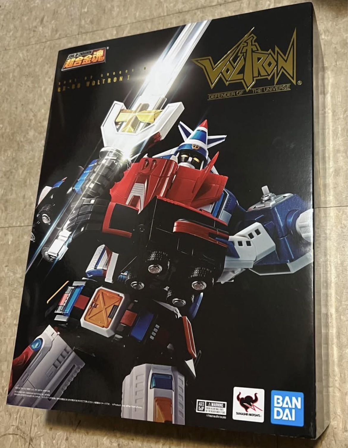 Chogokin Tamashii GX-88 Armored Fleet Dairugger XV Action Figure Bandai Toy collectible