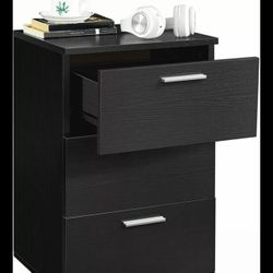 End Table With Drawers 