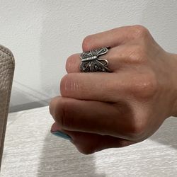 925 Silver Butterfly Ring