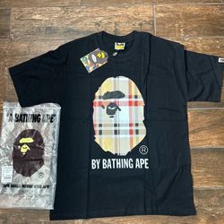 Bape X Burberry Tee