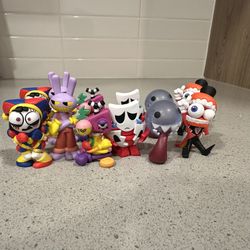 The Amazing Digital Circus (TADC) All-Star Collection Minifigures