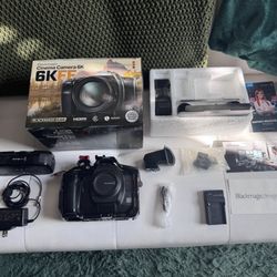 Blackmagic Cinema Camera 6k Full-frame. Leica L mount with all accessories