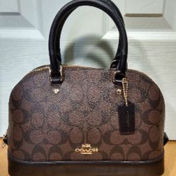 Coach sierra satchel bag
