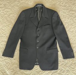 Calvin Klein Collection Black 4-button Suit Jacket