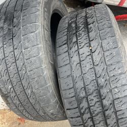2 used tires 275/55R20